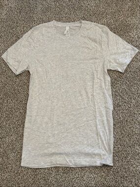 Bella Canvas Light Heather Gray Short Sleeve Crew Tee